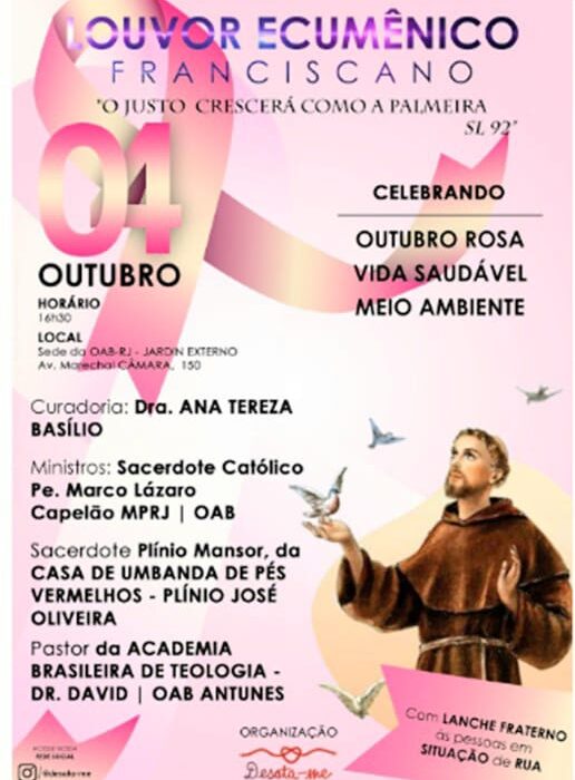 Celebração do Outubro Rosa Rio de janeiro