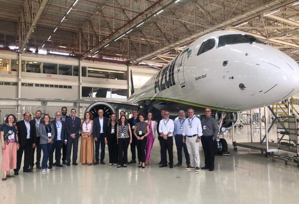 Visita à Embraer Rio de janeiro