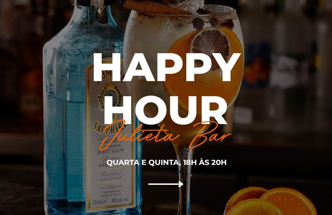 Happy Hour, no Julieta Bar Rio de janeiro