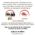 Evento Beneficente Ordem de Malta Rio de janeiro
