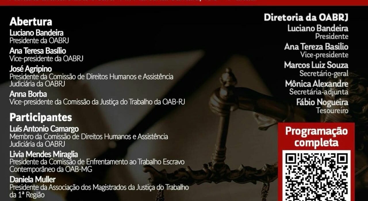 O trabalho escravo no Brasil Rio de janeiro