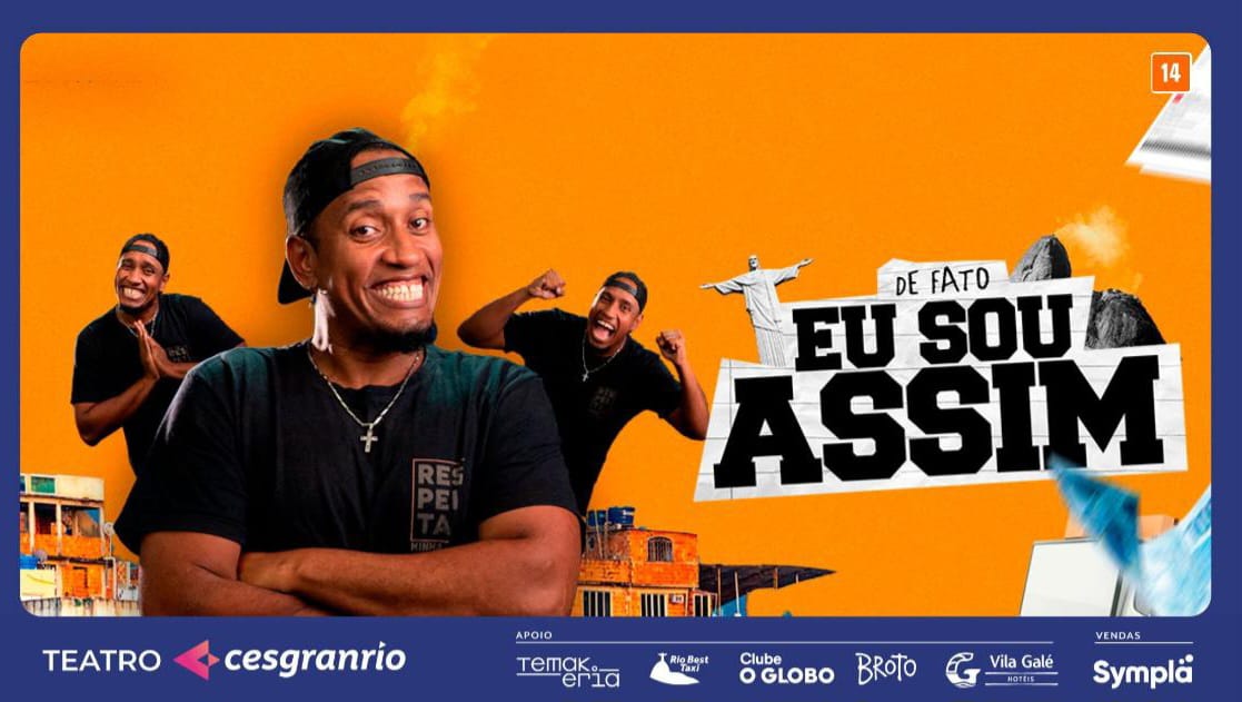 Bira Thomazi, no Teatro Cesgranrio Rio de janeiro