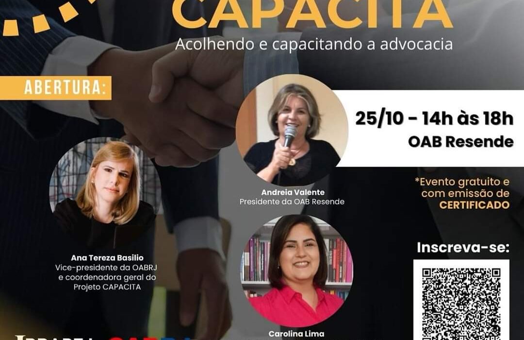 Projeto Capacita, hoje Rio de janeiro