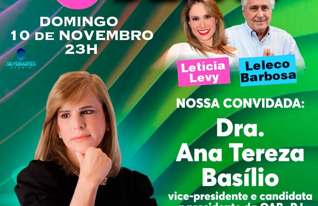 Entrevista de Ana Tereza Basílio para o Programa Deles e Delas Rio de janeiro