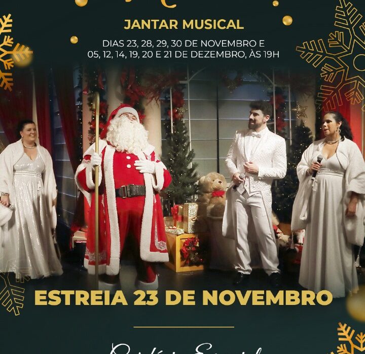 Chá Musical de Natal: A estreia é hoje! Rio de janeiro