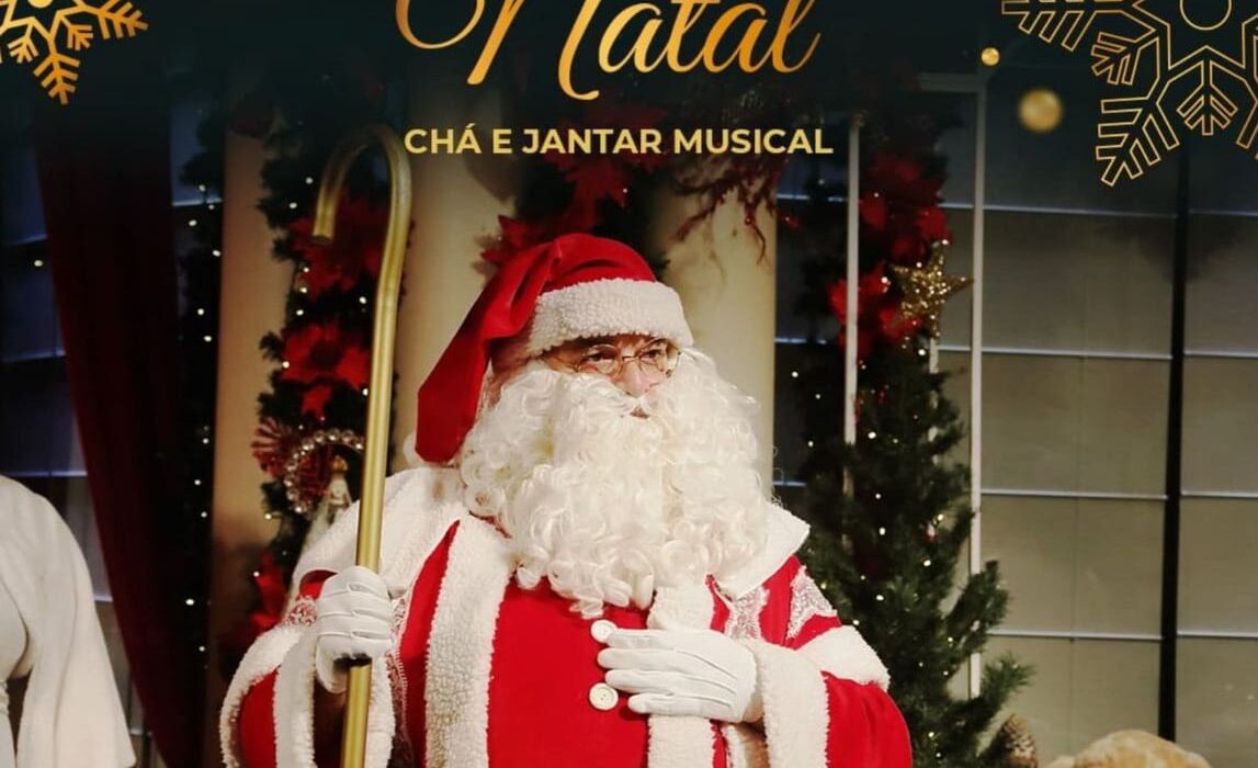 Chá Musical e Jantar de Natal, na Julieta de Serpa Rio de janeiro