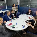 Com os ganhadores do Nobel da Paz Rio de janeiro