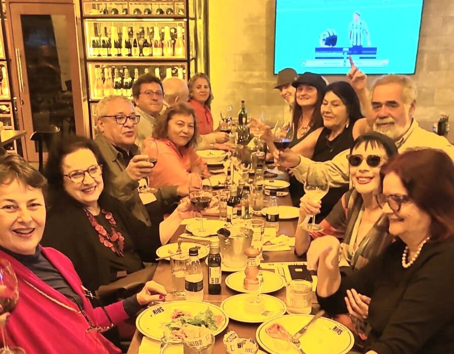 Homenagem à jornalista e escritora Rosa Freire d'Aguiar. Rio de janeiro