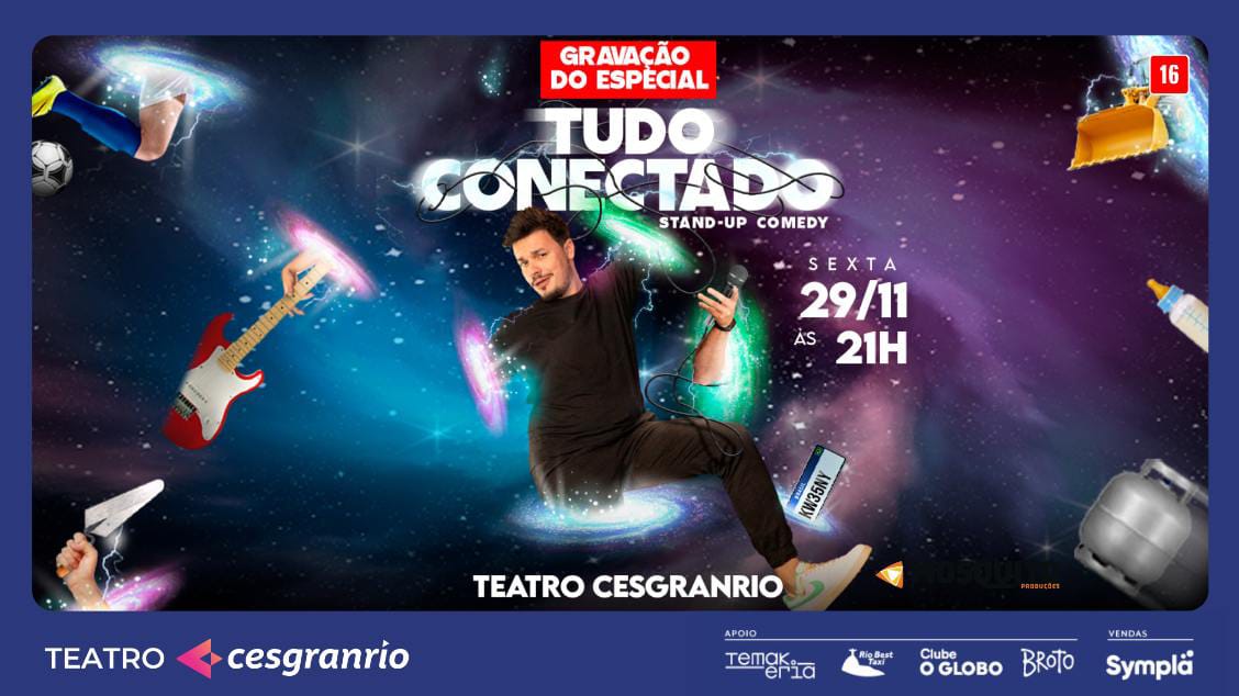 KWESNY, no Teatro Cesgranrio, nesta sexta-feira Rio de janeiro