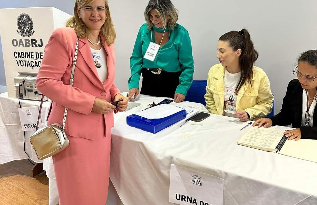 Ana Tereza Basílio é a primeira mulher eleita presidente da OAB-RJ. Rio de janeiro
