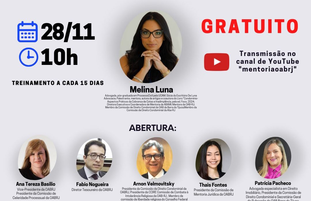 Treinamento Permanente em Direito Condominial Rio de janeiro