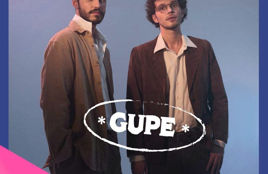 A dupla GUPE, no Teatro Cesgranrio Rio de janeiro