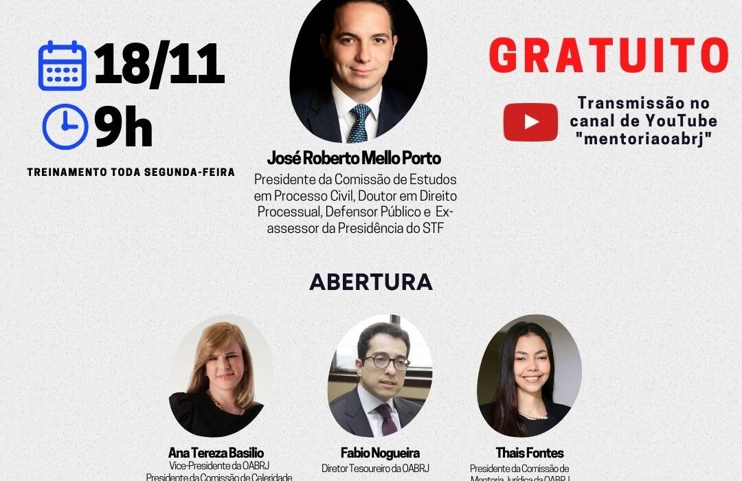 Treinamento Permanente em Processo Civil. Rio de janeiro