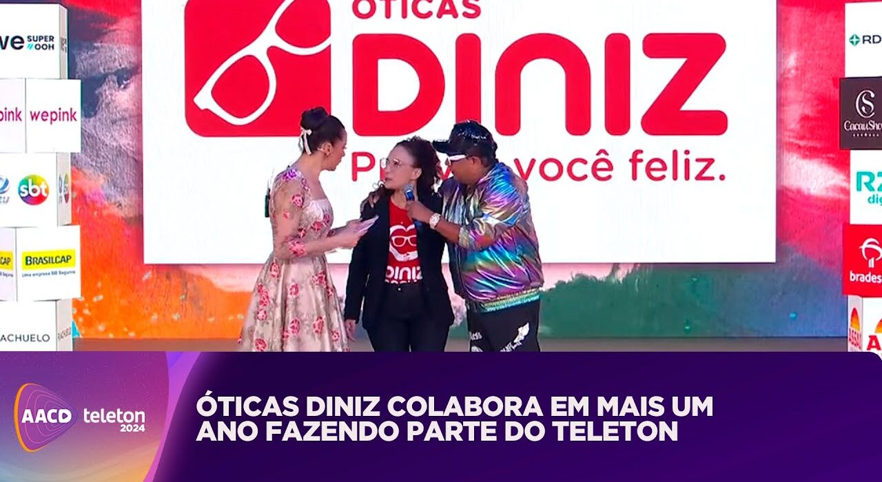Óticas Diniz apoiam o Teleton 2024: olhares que transformam Eventos