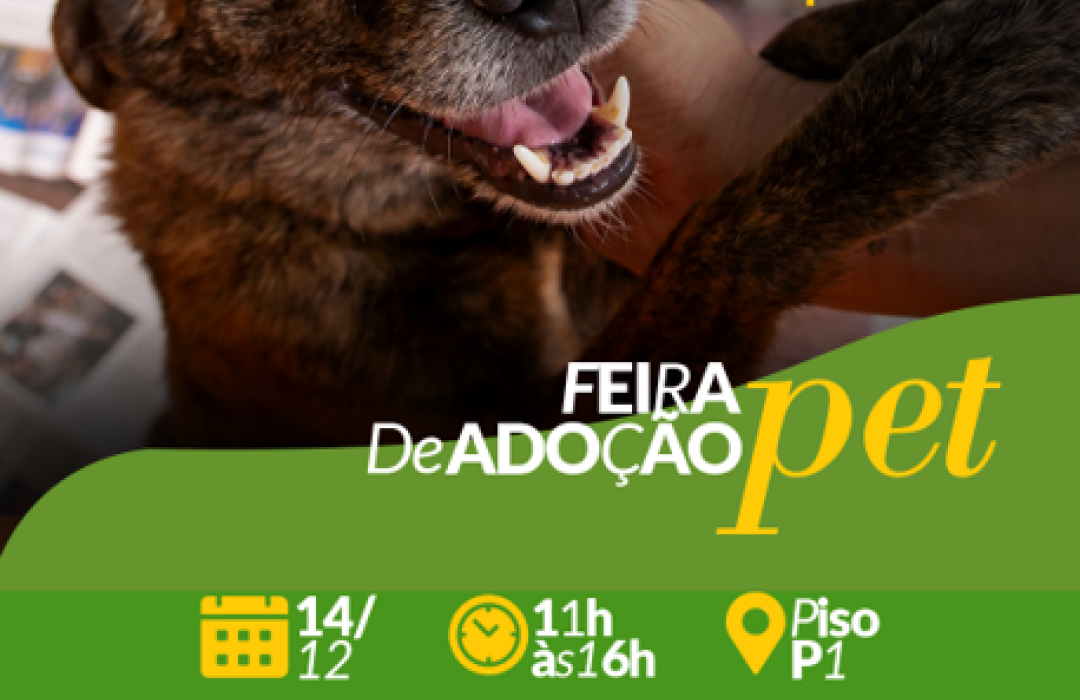 Venâncio Shopping recebe última feira de adoção do ano Eventos