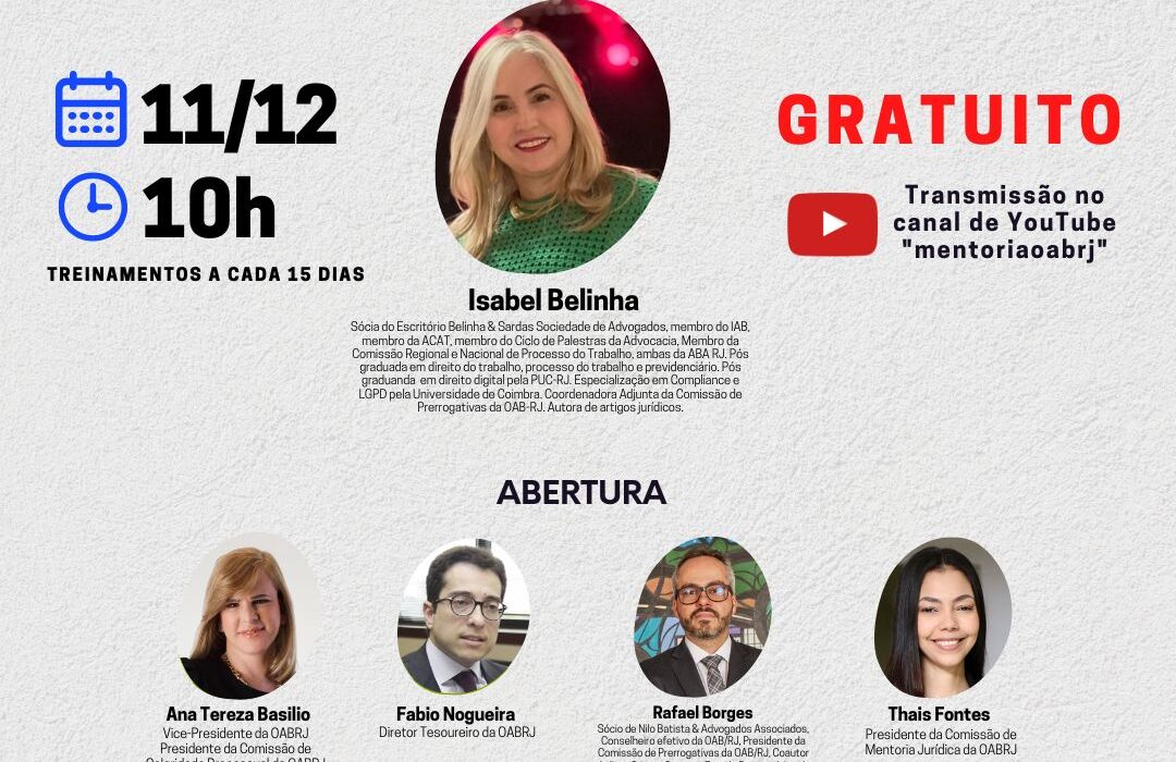 Treinamento Permanente em Prerrogativas da Advocacia Rio de janeiro