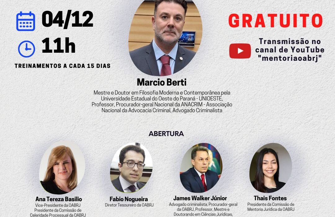 Treinamento Permanente em Direito e Processo Penal Rio de janeiro