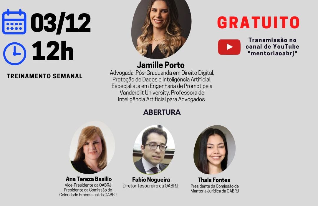 Treinamento Permanente em Direito Artificial Rio de janeiro