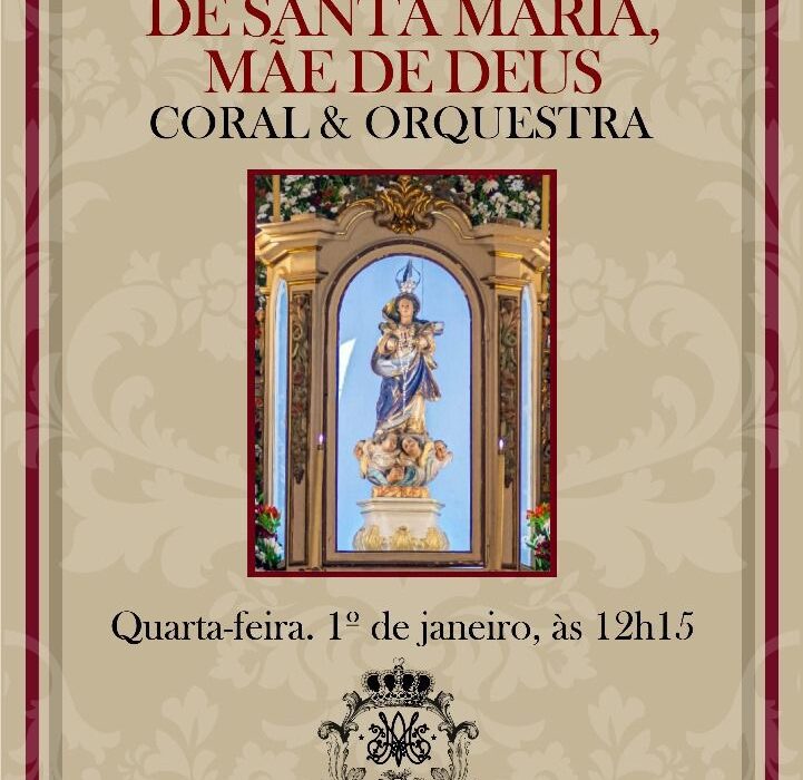 Missa de Ano Novo, com Coral e Orquestra. Rio de janeiro