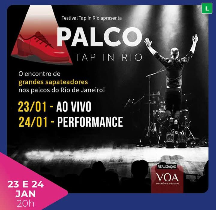 Palco Tap in Rio no Teatro Cesgranrio Rio de janeiro
