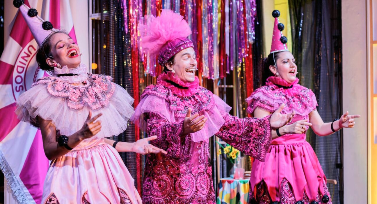 A estreia de "O Carnaval voltou para valer". Rio de janeiro