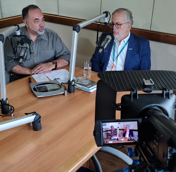 Fernando Peregrino, na Rádio Catedral Rio de janeiro
