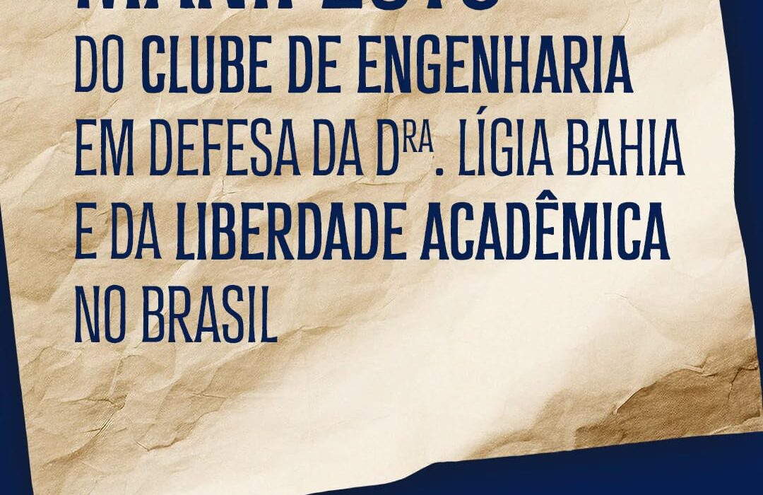 Manifesto do Clube de Engenharia Rio de janeiro