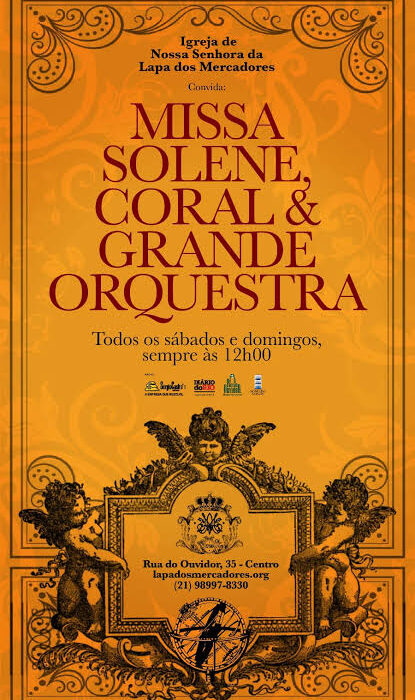 Missas Solenes neste sábado e no domingo Rio de janeiro