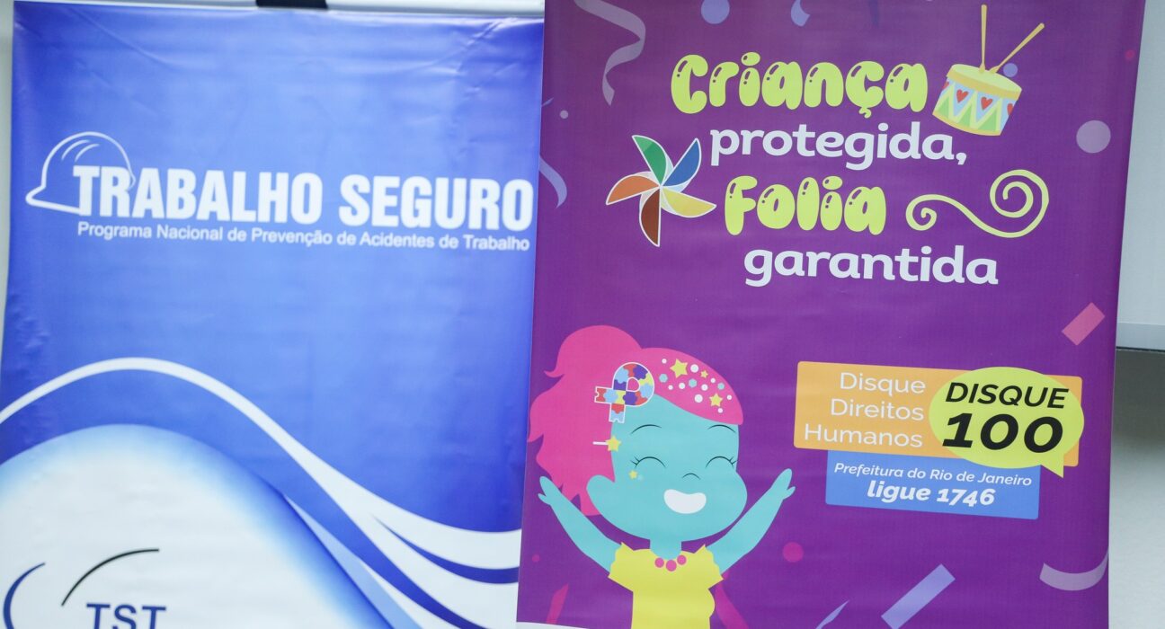 Ana Tereza Basílio, no lançamento da campanha "Carnaval sem trabalho infantil" Rio de janeiro