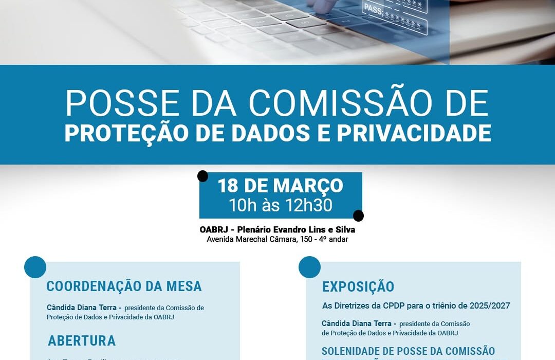 Posse na OAB-RJ Rio de janeiro