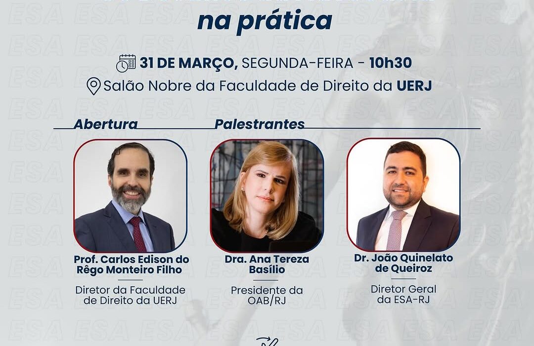 Projeto OAB & ESA- Itinerante na UERJ Rio de janeiro