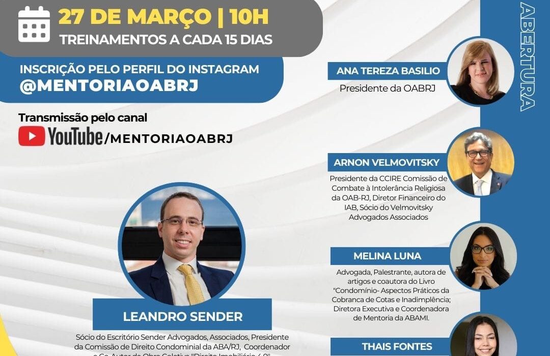 Treinamento Permanente em Direito Condominial. Rio de janeiro