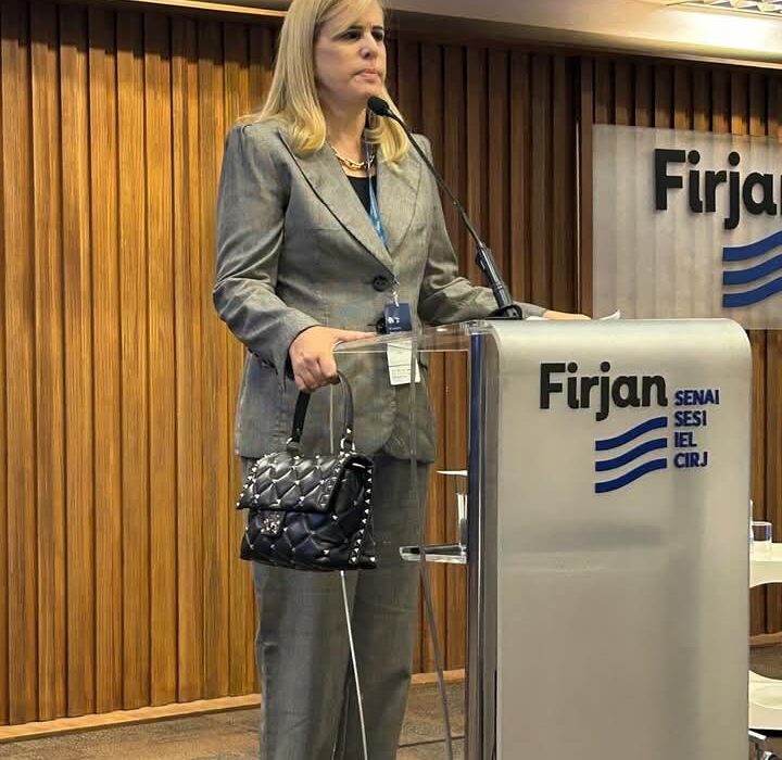 Ana Tereza Basílio, em Seminário na FIRJAN Rio de janeiro