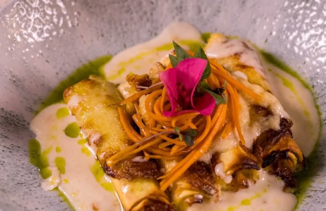 Canelone de Quatro Queijos, no Jantar de Outono Rio de janeiro