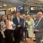 Ana Tereza Basílio, no lançamento do livro de Eurico Teles. Rio de janeiro