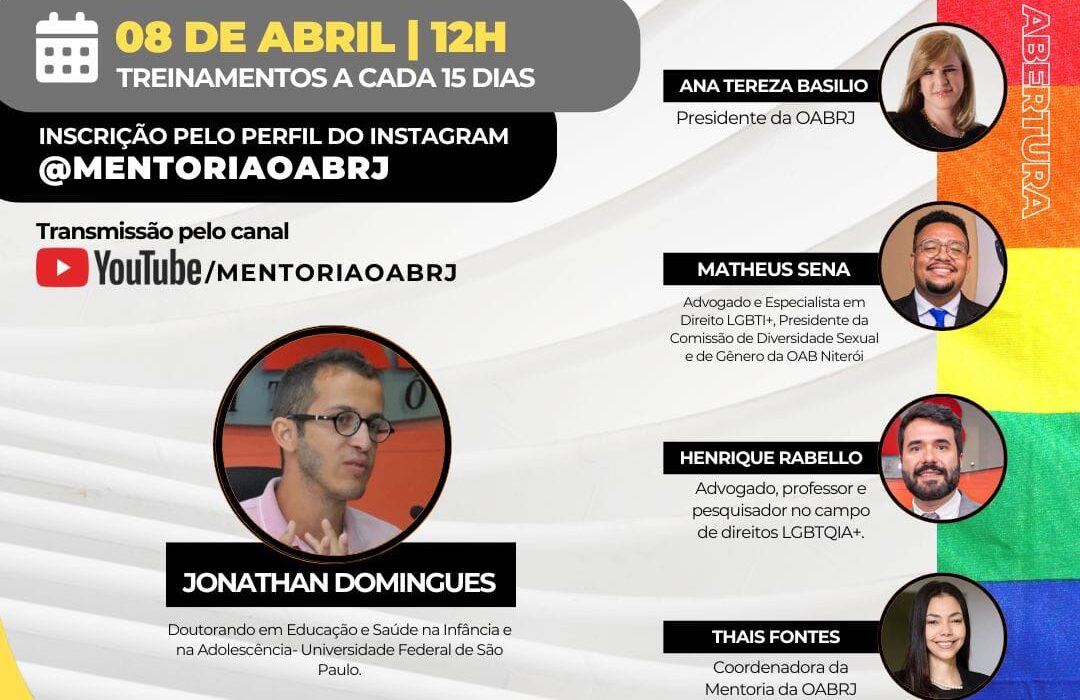 Treinamento Permanente em Direito LGBTI+. Rio de janeiro
