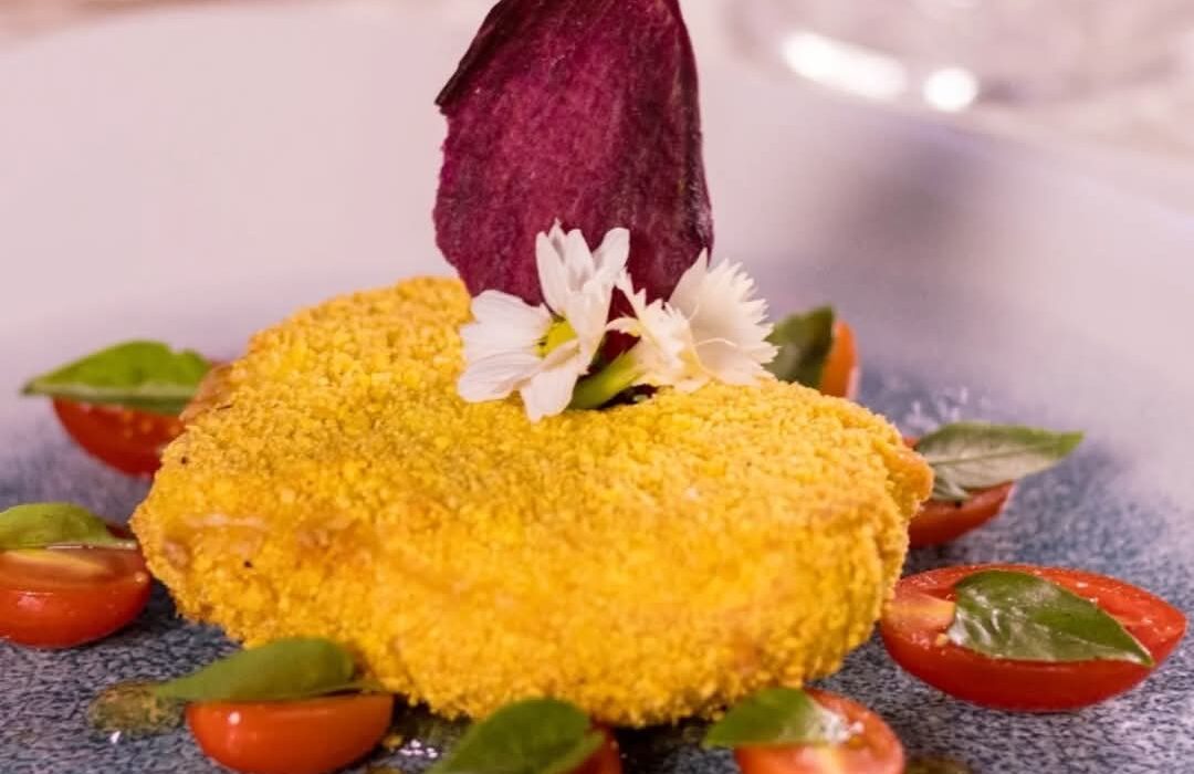 Muçarela de Búfala Empanada, na Julieta de Serpa Rio de janeiro