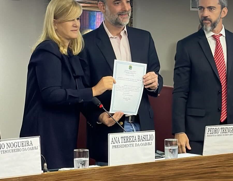 Posse de Comissão de Direito Desportivo. Rio de janeiro