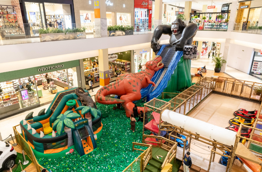 Magic Dinos chega ao JK Shopping com uma experiência jurássica imersiva Diversão