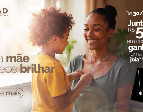 Boulevard Shopping Brasília celebra Dia das Mães com colar exclusivo da Coralli Joias Dias dos pais