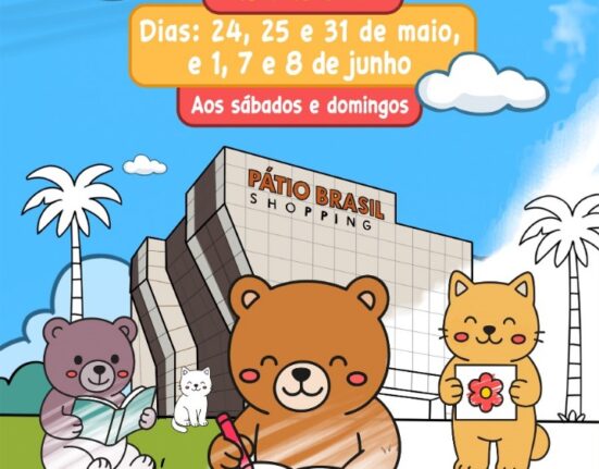 Pátio Brasil Shopping realiza evento inédito  "Colorindo no Pátio" inspirado nas figurinhas fofas para colorir que viraram febre entre crianças e adultos Cultura
