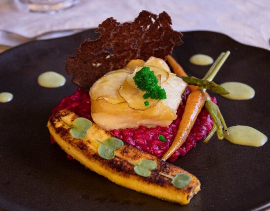 Namorado de escama de batata calabresa, no Jantar Romântico da Julieta de Serpa Rio de janeiro