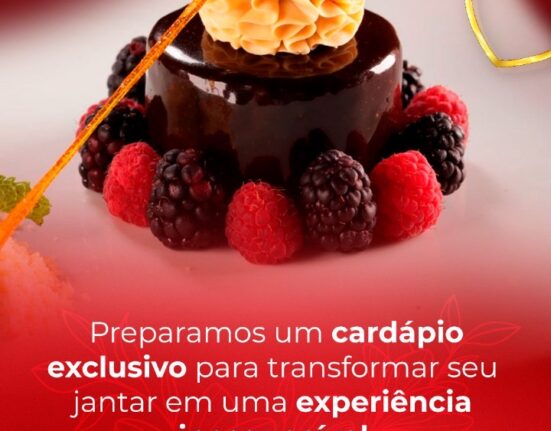 Mousse de chocolate, no cardápio dos Namorados. Rio de janeiro