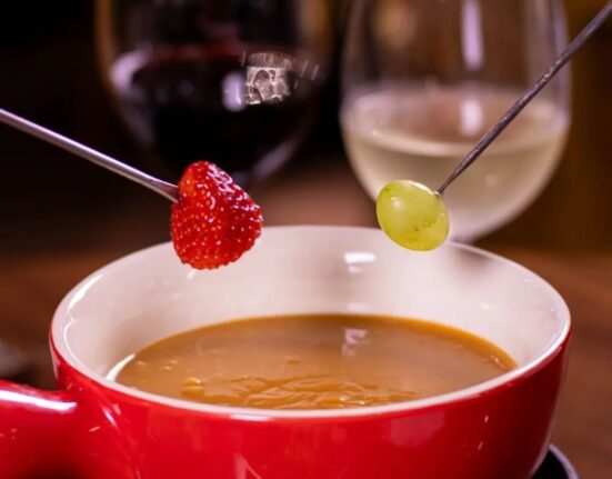Doce de Leite com Queijo Minas, no Festival de Fondue da Julieta de Serpa Rio de janeiro