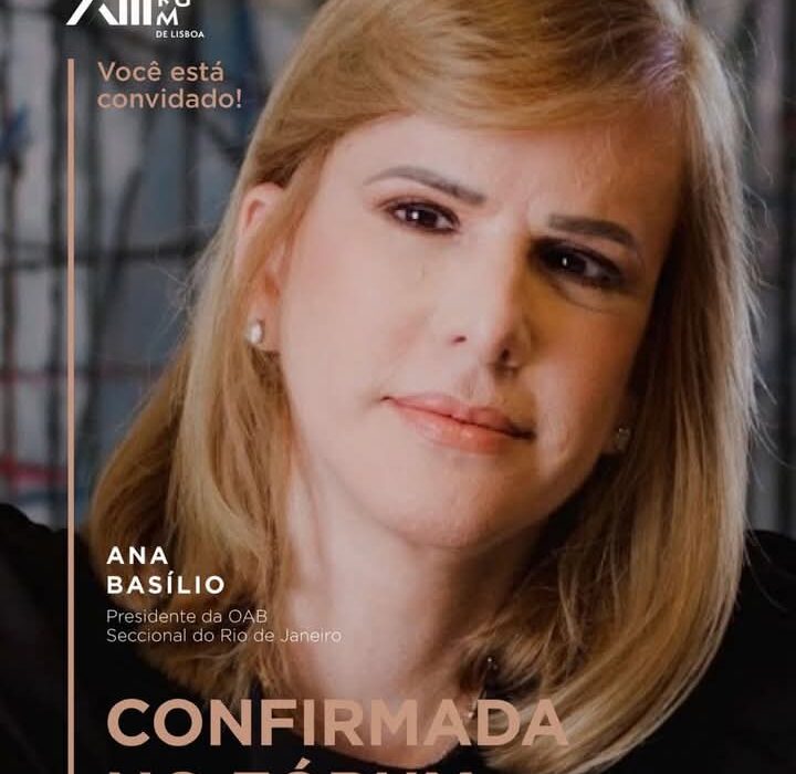 Ana Tereza Basílio, no XIII Fórum de Lisboa Rio de janeiro