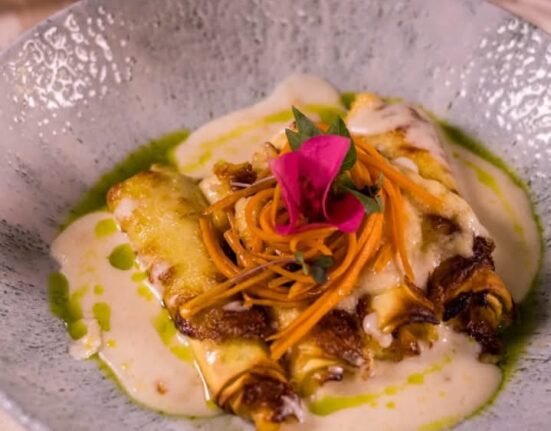 Canelone de Quatro Queijos, no Jantar de Outono da Julieta de Serpa Eventos