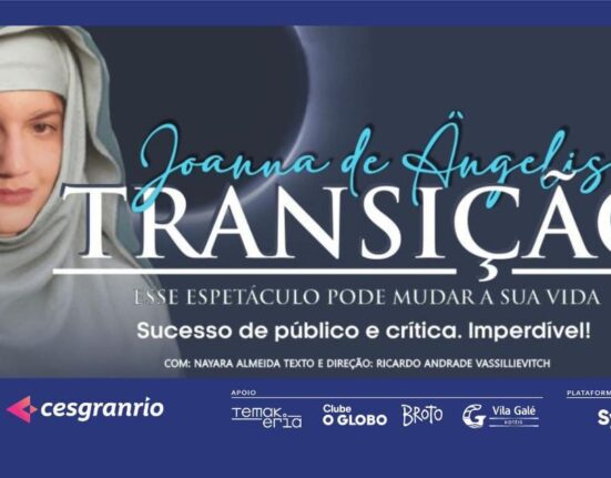 Joana de Ângelis, no Teatro Cesgranrio Rio de janeiro
