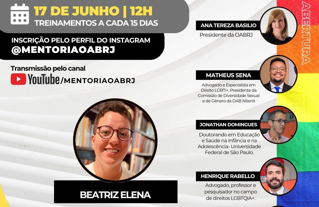 Treinamento Permanente em Direito LGBTI+ Rio de janeiro