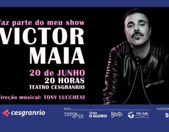 "Faz parte do meu show", no Teatro Cesgranrio Rio de janeiro