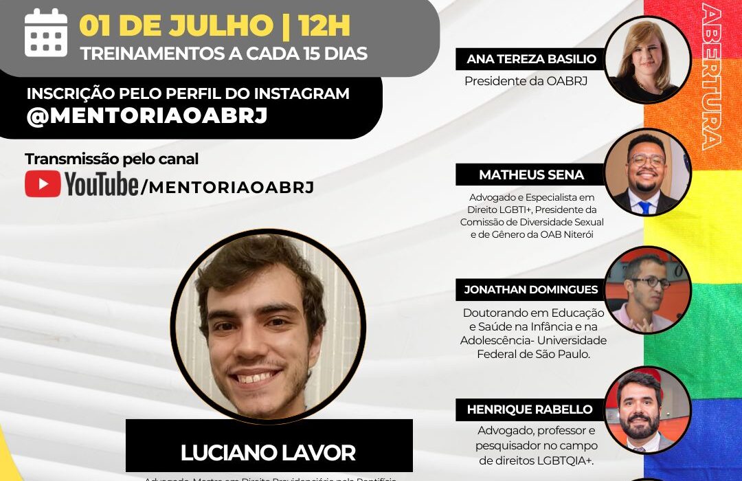 Treinamento Permanente em Direito LGBTI + Rio de janeiro